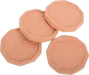 4pcs Reusable Sugar Softeners Brown Sugar Keeper Santa Claus Pattern Food Storage Discs for Softening Moisture Retention
