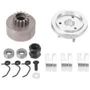Rc Clutch 14t Bearing Clutch Springs Cone&engine Nut Flywheel Assembly For 1/8 Rc Nitro Car Hpi