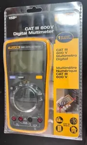 Fluke 15B+ CAT III 600V Digital Multimeter 1000V/10A 8589