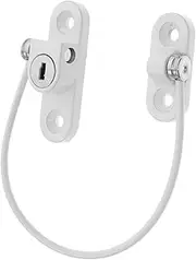 TEHAUX 1 Set Adjustable Safety Window Lock Secure Sliding Casement Windows Enhanced Theft Protection Robust Design for Safety Home Security