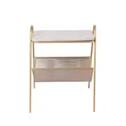 J.Elliot Corbyn 61x45cm Magazine Rack/Holder Home Furniture Bookshelf Stand Gold