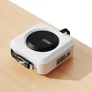 pzoz Multi In 1 Pzoz Retractable Charging Cable 100W with Led Display, Usb C and Usb A to Usb C/Lightning/Micro For Iphone 16 15 14 13 12 Ipad Mac Samsung For Desktop Management Organizer