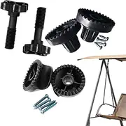 Swing Canopy Frame Replacement - Swing Chair Canopy Bracket Replacement | Outdoor Rustproof Repair Tool for Garden Porch Maintenance Backyard Repair Patio