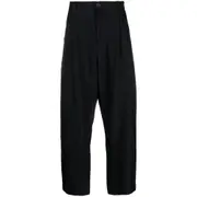 [Studio Nicholson] Studio Nicholson Straight-leg Cropped Trousers S BLUE