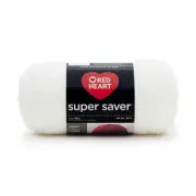 tRed Heart Super Saver Yarn, Soft White