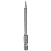 H2.5 Hex Head Drill Bit Wrench 2.5mm Flat Tip 1/4" Shank 100mm Long Magnetic