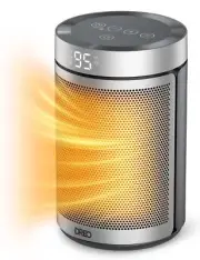 Dreo Space Heaters for Inside, Portable Electric Heater for Home with Thermostat