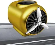 Vent Car Air Freshener | Air Fresheners Vent Diffuser,Propeller Design Scent Decoration, Solar Powered Odor Eliminator for Car Home