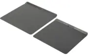 AirBake Dark Nonstick 2 Piece Insulated Cookie Sheets 14x12 & 16x14” New