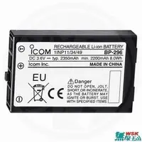 在飛比找PChome商店街優惠-ICOM BP-296 原廠鋰電池 IC-M37