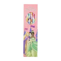 在飛比找momo購物網優惠-【收納王妃】Disney 迪士尼 公主系列 12入盒裝木頭鉛