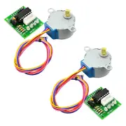 28BYJ-48 Stepper Motor with ULN2003 Driver for Arduino, Raspberry Pi - 2 Pack