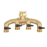 Nylex Brass 4 Way Tap Adaptor