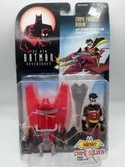 BATMAN The New Batman Adventures CRIME FIGHTING ROBIN w/Redwing Skyfighter 1997