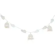 NEW Ginger Ray Hello Baby Macrame Nursery Baby Bunting By Spotlight