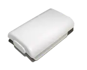 White Microsoft Xbox 360 Remote Controller Battery Cover Clip Case AA Battery