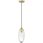 Z-Lite 651P-RB Arden 1 Light 4.5 inch Rubbed Brass Pendant Ceiling Light