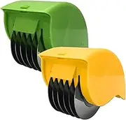 Herb Roller Mincer, 2Pcs Herb Roller, Manual Chopper, Reusable Cutter for Cilantro, Manual Hand Scallion Chive Mint Cutter