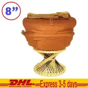 8" Monk's alms bowl with Cover Cloth Holder Bowl for alms bowl Buddhism