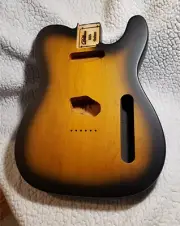USA Nitro,Roasted Alder body in 2 Tone SB. Fits a TL body.FREE pick guard.