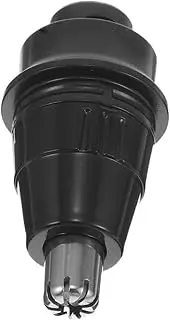 Men Grooming Nose Hair Trimmer Attachment Electric Facial Hair Trimmer for Water Washable Durable for Home Travel Use