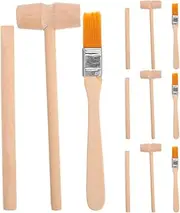 ABOOFAN 4 Sets Excavation Tools Mini Hammer Chisel Brush for Archaeological Digs Gemstone Hunting Educational Stem Play Safe and Friendly Kit