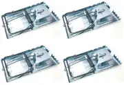 Heavy Duty 4PCS Rat Catching Traps Snap Mouse Trap Easy to Set/Bait Pest Catcher