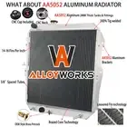 3 Core Radiator For 97-05 Toyota Hilux KZN165R 3.0L Diesel / VZN167 3.4L Petrol