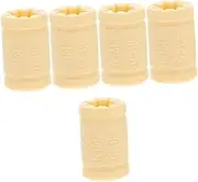 5pcs Lm6uu Bearing Polymer Plastic Bearing Linear Bearing Polymer Bushing Bearing Shaft Bushing Lm6uu Polymer Bearing Ball Bearings Solid Polymer Bearing Casing Printer