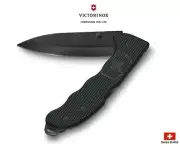 Victorinox Swiss Army Knife 136mm Evoke BS Alox Thumb Stud With Clip 0.9415.D23