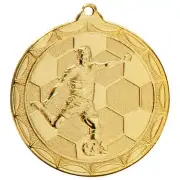 Impulse Football Medal Stamped Iron 50mm FREE ENGRAVING, RIBBON & UK P&P MM2014