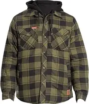 [Hard Yakka] Quilted Flannel Shacket Fern XXXX-Large Fern