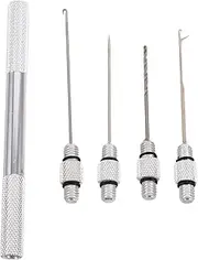 Complete Fishing Tackle Set: Aluminum Alloy Hooks Bait Holder Lures for Beginners Experts
