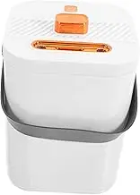 MUCKLILY White Desktop Humidifier for Car Tabletop Humidifier Small Humidifiers for Office Portable Small Humidifier Plastic