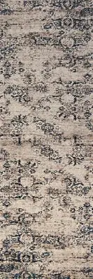 Transitional Style Turkish 10 ft Runner Rug 3x10 ft Carpet