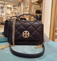 在飛比找Yahoo!奇摩拍賣優惠-美國正品Tory Burch TB 2022新款官網同步菱格