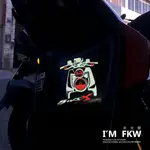 反光屋FKW BWSX BWS 山葉 YAMAHA 機車車型貼紙 機車反光貼紙 設計師手繪款 機車車型 車型貼 可訂做