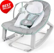 Keep Cozy 3in1 Grow with Me Vibrating Baby Bouncer Seat & Infant Rocker - Weaver