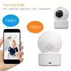 US Plug 1080P Security Camera 3MP WiFi Camera Pan/Tilt Camera With 355°Motio New
