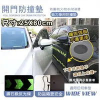 在飛比找momo購物網優惠-【WIDE VIEW】25x80cm汽車磁吸開門防撞墊(車門