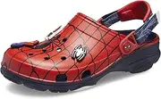 [Crocs] Unisex-Adult Marvel Superhero Clogs, Spiderman, Black Panther and Captain America Shoes