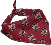 NCAA Officially Licensed Bandana for Dogs and Cats | Fits Pets Great Gift Idea | Easy-to-Tie (Large, South Carolina Gamecocks)