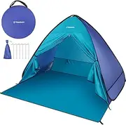 Beach Tent Instant Pop Up Beach Shade Sun Shelter Tent Canopy Cabana with Carry Bag