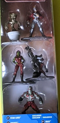 Jada Nano Guardians Of The Galaxy 5-Pack Marvel Metalfig NEW