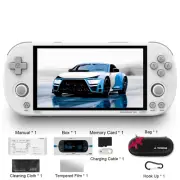 Smart Pro Retro Handheld Game Console 5000Mah 4.96 Inch IPS Screen 30000+ Games