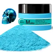 Interference Mica Powder 1.06oz/ 30g Blausee Chrome Powder Pearlescent Effect...