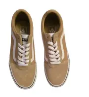 Men's Size 7.5 - VANS Ward Suede Canvas Cornstalk Sneakers