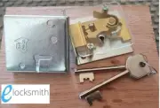 Ross 102 Safe Key Lock 2 keys - Clear Cover Cutaway - Locksport
