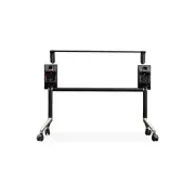 Cyclone Flip Top Table Frame Only Suits 1800 W X 750Mm D Black - Flat Pack Delivery
