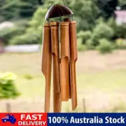 Bamboo Wind Chime Windchime For Home Room Decor Boho Windbell Hanging Wind Bells